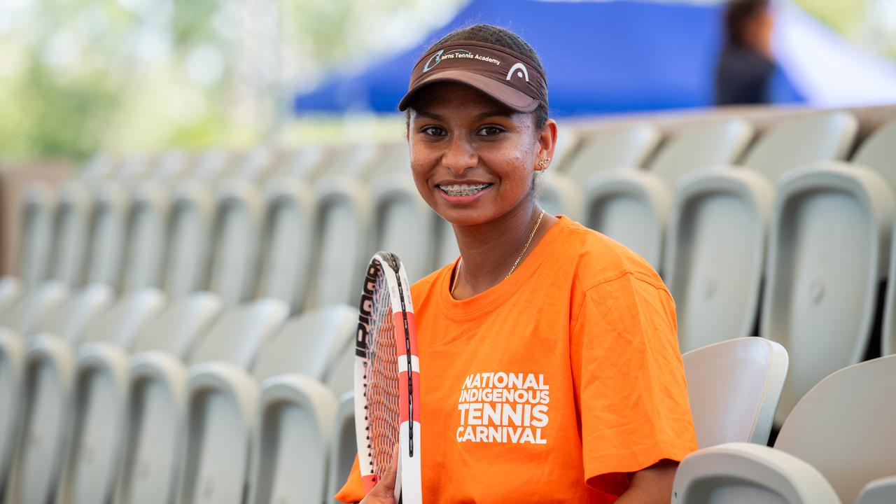 Giselle Kawane is back to defend her title at the fifth edition of the National Indigenous Tennis Carnival. Picture: Pema Tamang Pakhrin