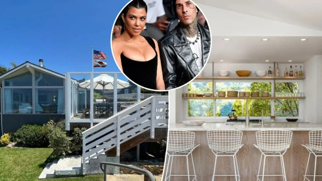 Inside Kourtney Kardashian, Travis Barker’s new beachy getaway. Picture: Realtor/Berkshire Hathaway