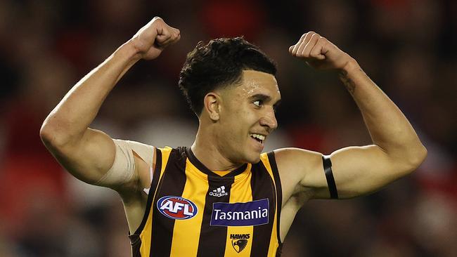 Tyler Brockman has the potential to be Hawthorn’s next small forward weapon. Picture: Michael Klein