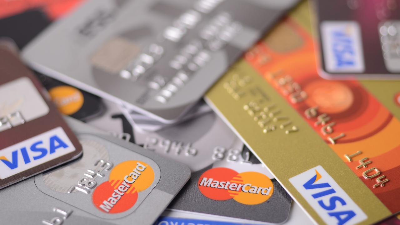 Many credit card interest rates are above 20 per cent.