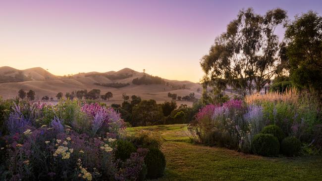 The property of Stewart and Sandra Hart, within the Strath Creek Valley in central Victoria. Picture: Simon Griffiths