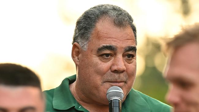 Mal Meninga says the short tournament makes it hard to tinker with the squad. Picture: Albert Perez/Getty Images