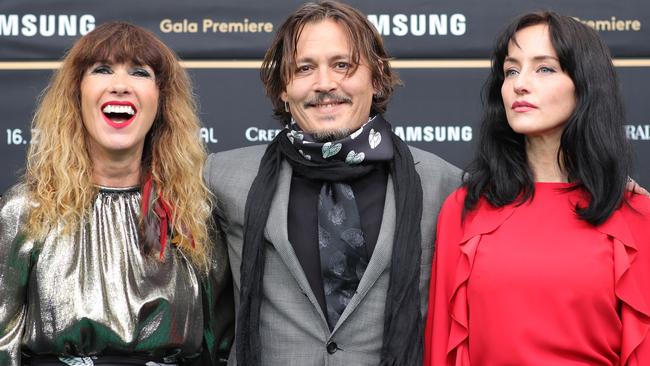 Gina Deuters (right), a longtime friend of Johnny Depp, believes Amber Heard is out to destroy him following their bitter divorce. Picture: Andreas Rentz/Getty Images for ZFF