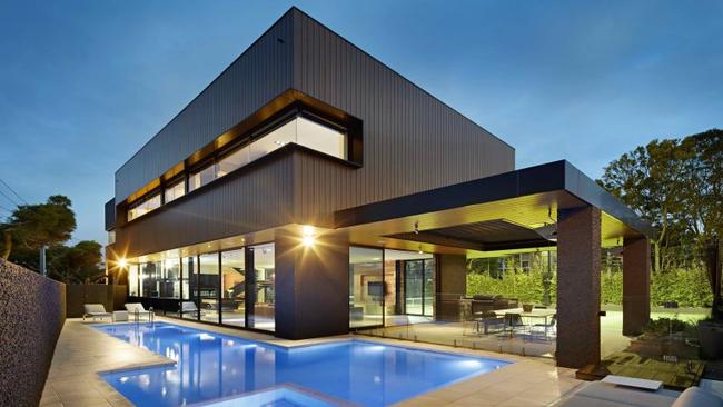 The modern home at 54 Venice St, Mentone, is priced at $2.75 million plus.