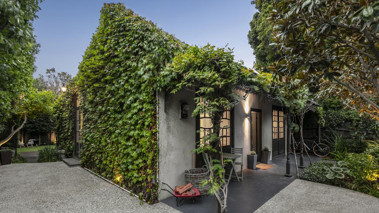 Prahran house bears French stamp beneath Boston ivy after turning over a new leaf
