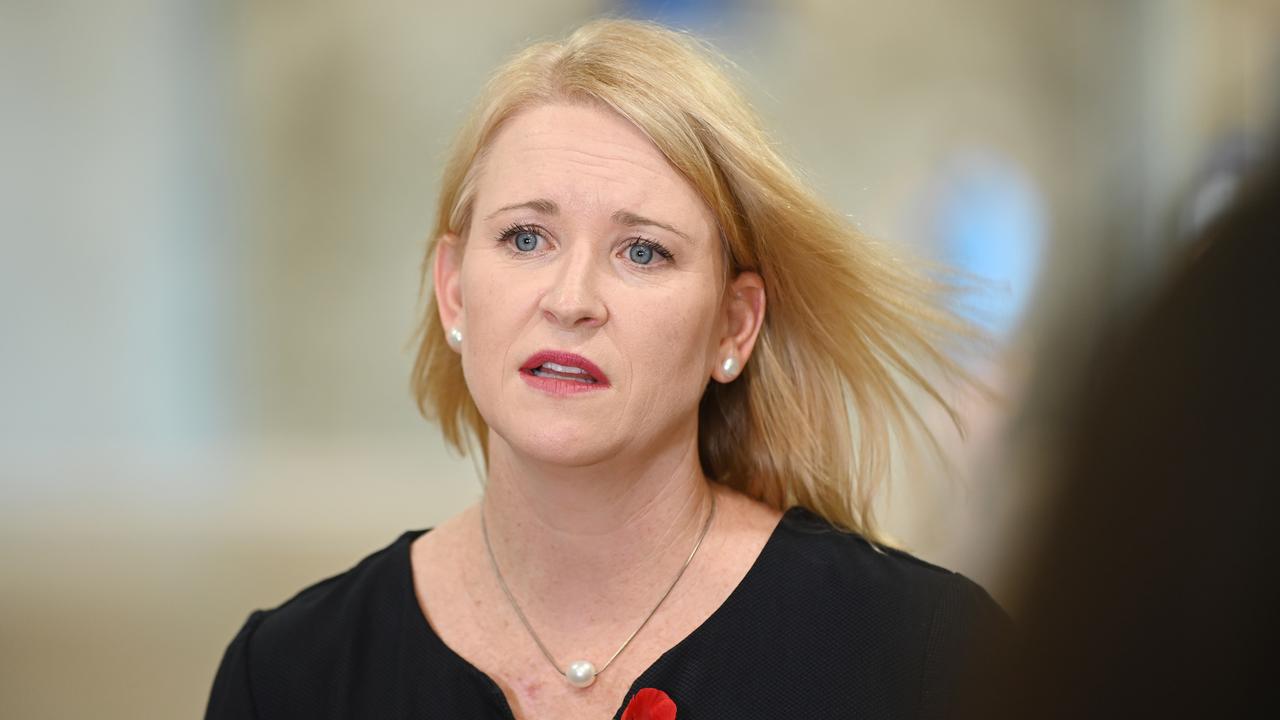 Deputy Chief Minister Nicole Manison has refused to say if Jamie Chalker has her confidence as Police Commissioner however said he was “hardworking”. Picture: Julianne Osborne