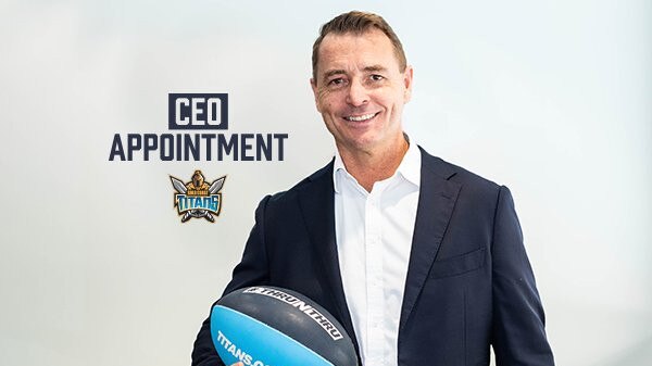 Graham Annesley will be replaced as Titans CEO by Steve Mitchell. Picture: Gold Coast Titans