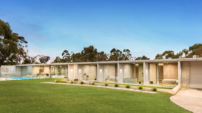 A home in Torquay, was on the market last year after being featured on Grand Designs Australia.