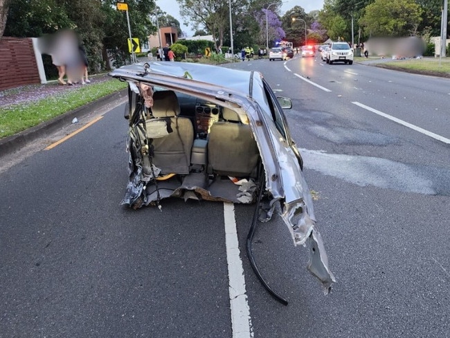 Police believe alcohol and speed were factors in the crash. Picture: The Hills Police Area Command