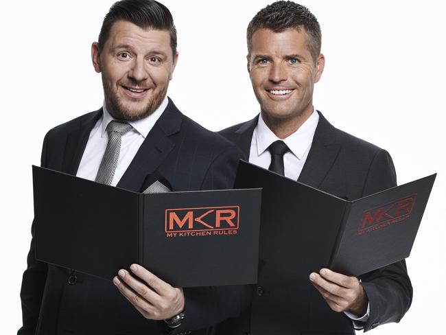 MKR judges Manu Fieldel and Pete Evans are no chance of a Gold Logie ... their show rates too well. Image courtesy of Seven