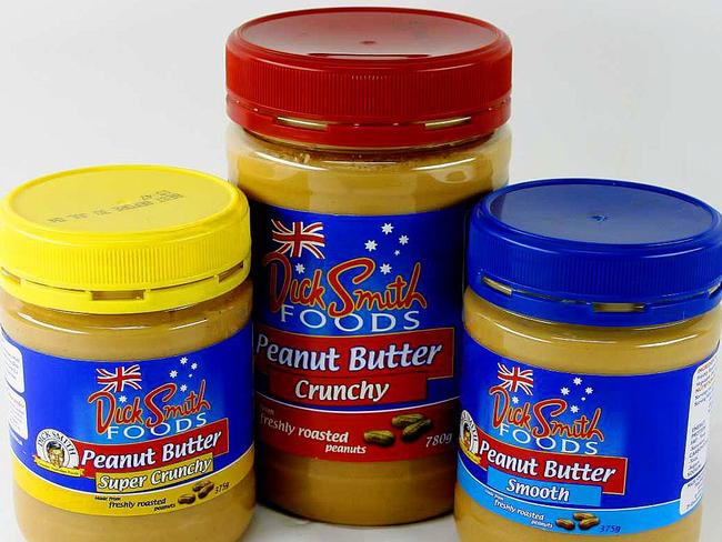 Dick Smith Foods peanut paste. Picture: Supplied