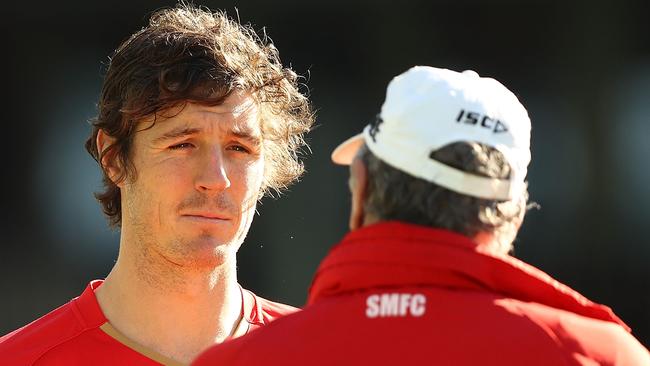 Kurt Tippett has been struggling for form and fitness at the Swans. Picture: Getty Images