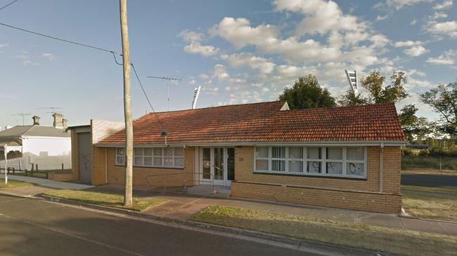 The former ambulance station poised to be transformed into Legacy Geelong's new clubrooms. Picture: Google