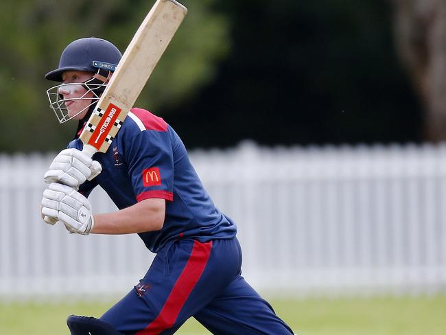 Cooper Townsend starred with the bat for Western on the final day. Picture: John Appleyard