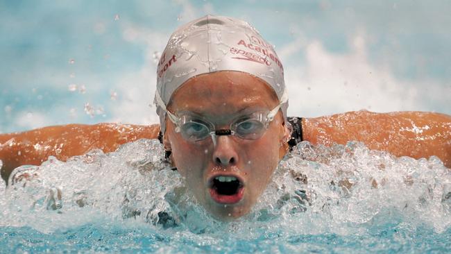 Libby in the pool, 2005