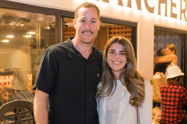 Julian Moser and Alba Hernandez, The Pulse for EL RANCHERO Launch at West Burleigh Heads, April 7 2023. Picture: Steven Grevis