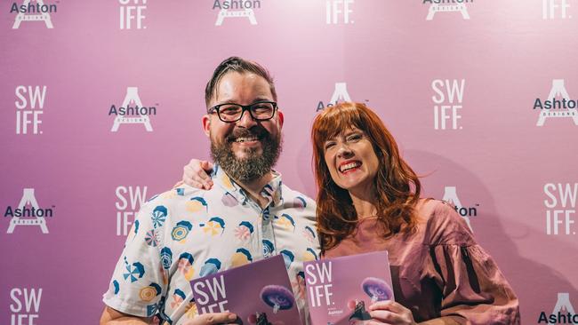 Dave Horsley and Kate Howat at the Screenwave International Film Festival preview gala. Photo credit: Jay Black / And the trees photography.