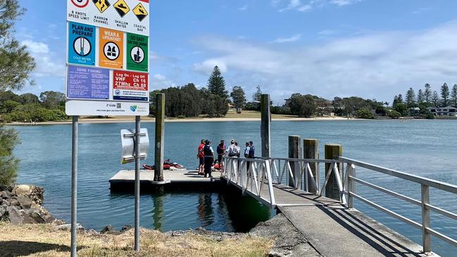 Emergency services are continuing to search for a female swimmer feared missing off the coast of Evans Head. Picture: Javier Encalada