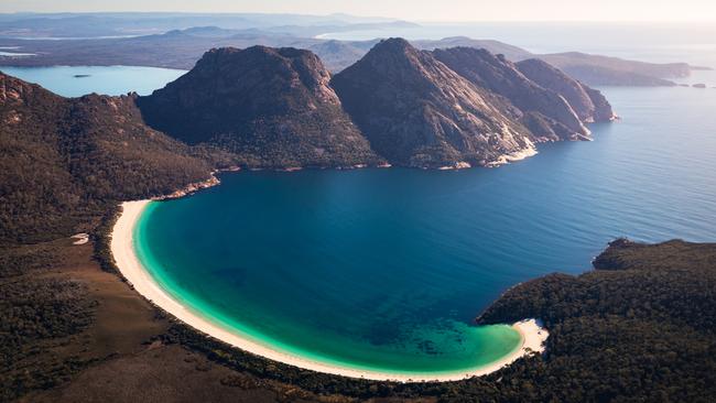 Wineglass Bay, Tasmania. Picture: Tourism Australia