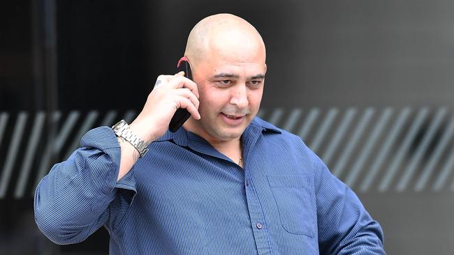 Trent Nathan Laing leaves Maroochydore Court House. Picture: Patrick Woods.