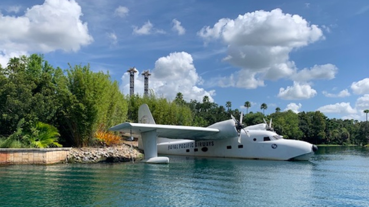 Scenes from the boat ride from Loews Sapphire Falls Resort to Universal Orlando. Picture: Supplied