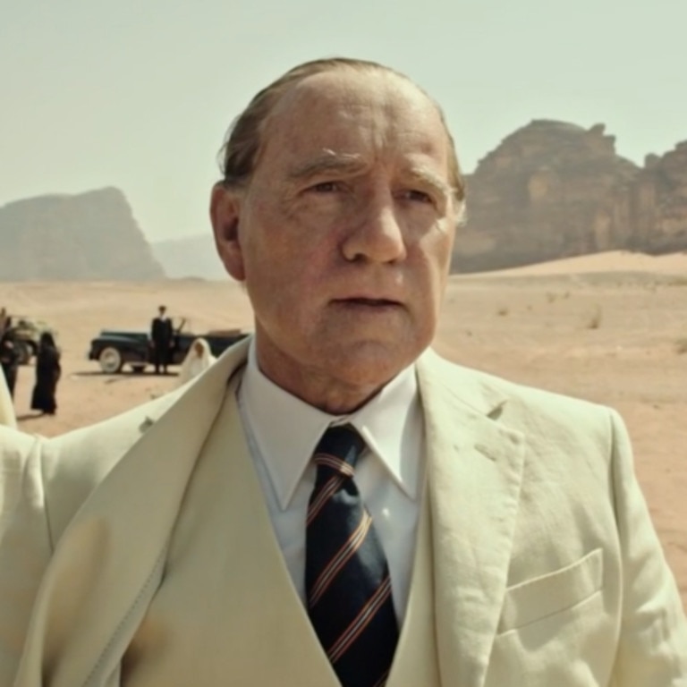 Kevin Spacey as Jean Paul Getty from trailer for film All the Money in the World.