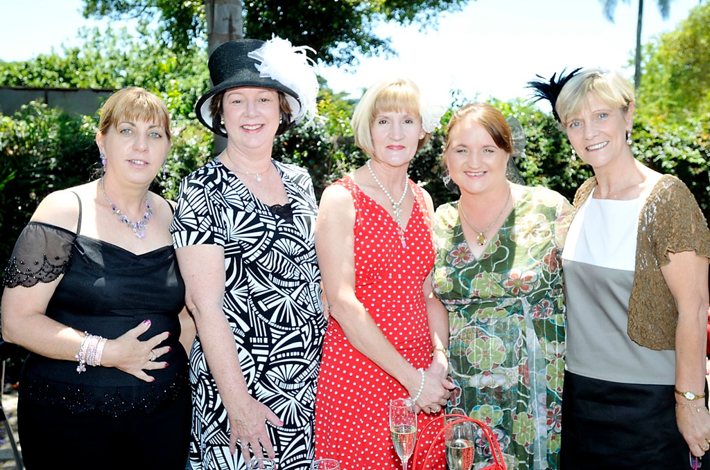 Julie Noffke, Elle McCafferty, Janette Schelberg, Vicki Kelly, Margaret Degan. Picture: Dave Noonan