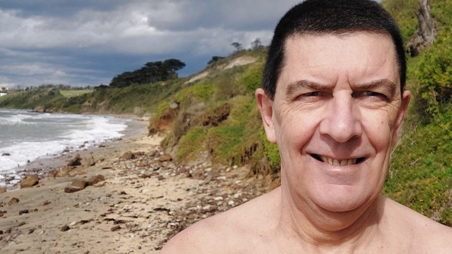 Frankston naturist Michael James. Picture: Facebook