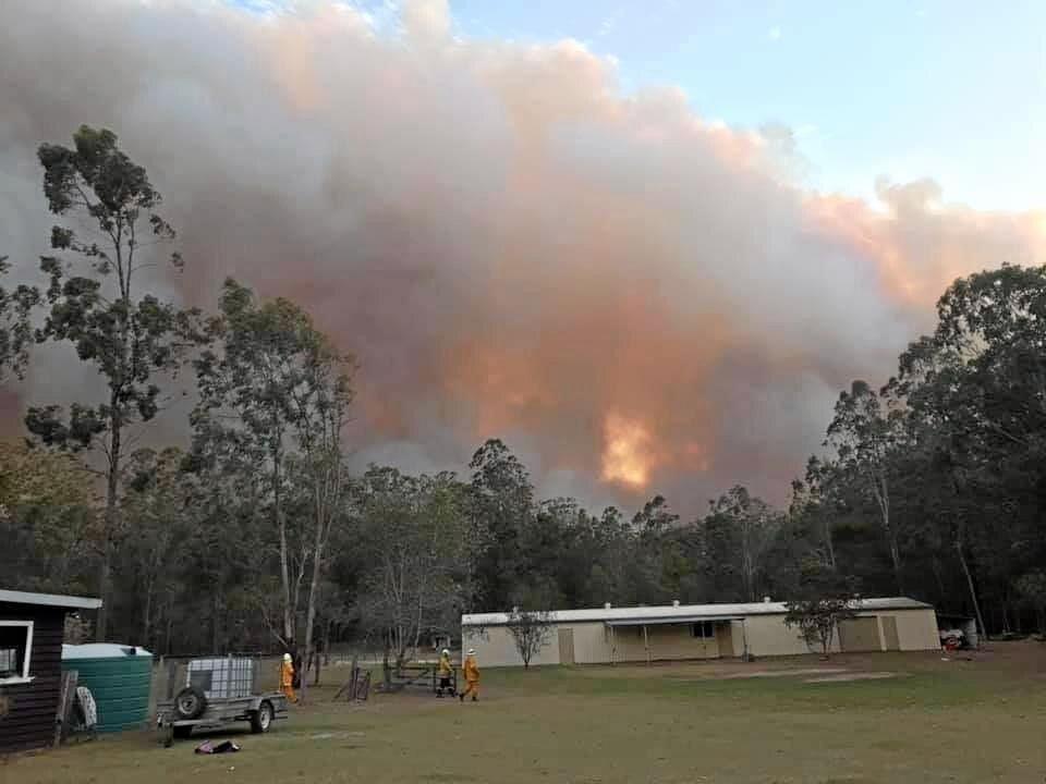 Crews from the Kyogle RFS helped at Rappville. Picture: Kyogle RFS