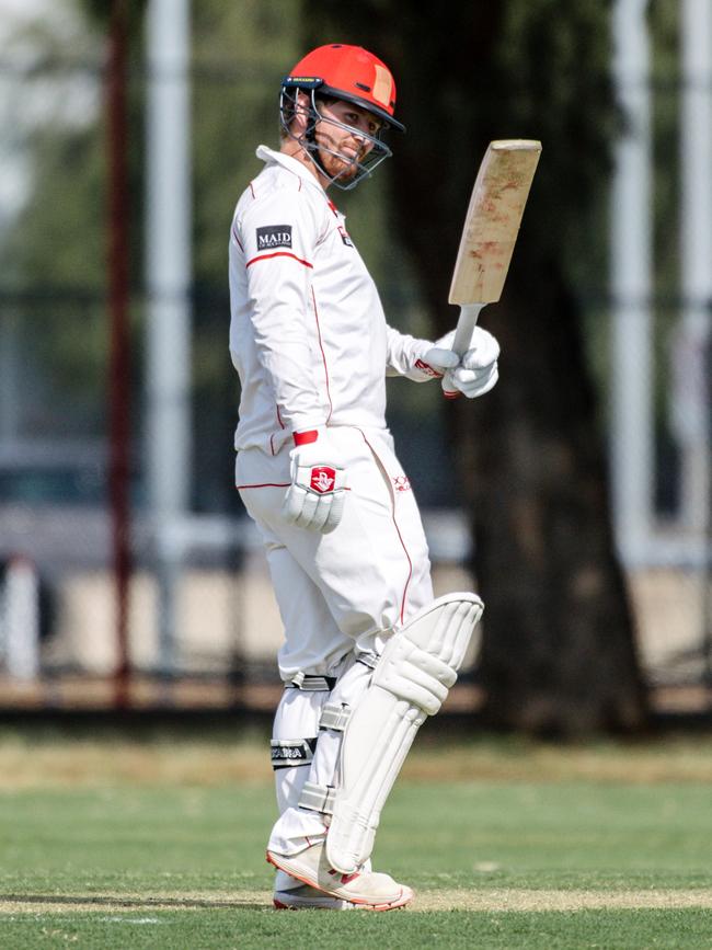 Adelaide’s Patrick Page starred in his side’s win against Northern Districts on Saturday. Picture: AAP/Morgan Sette