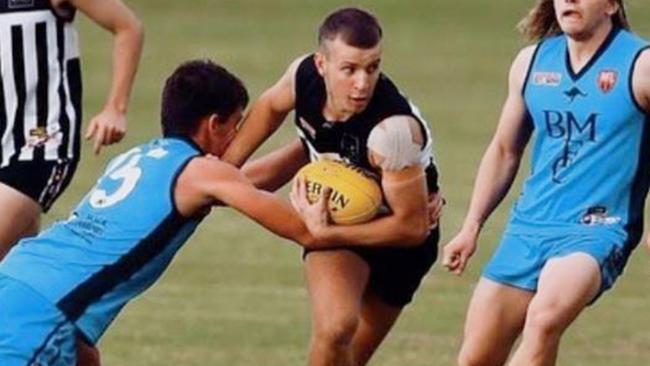 Birdwood footballer Antonio Loiacono died two weeks ago after an on-field collision during an Adelaide Hills Football League match. Picture: Supplied