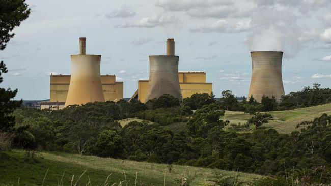 Yallourn, which provides 20 per cent of Victoria’s electricity needs, was due to bring back two of its four operating units this week. Picture: NCA NewsWire / Daniel Pockett