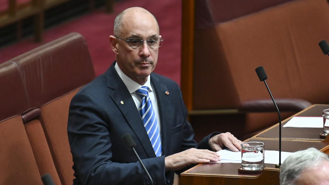 Senator David Van has resigned from the Liberal party, but not the Senate . Picture: NCA NewsWire / Martin Ollman