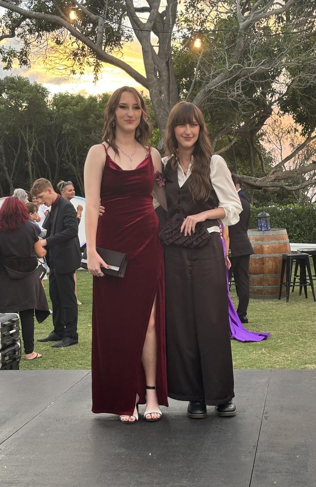 Students from Hervey Bay State High School have celebrated their formal.