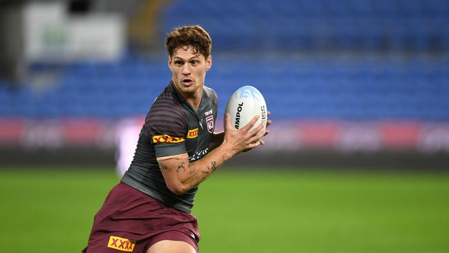 Kalyn Ponga at Maroons training. Picture: NRL Photos