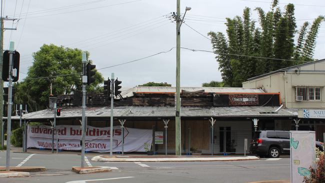 Tram Stop Cafe, Kalinga, was destroyed by fire last week. It’s in the same shopping strip as well-known local restaurant Rhubarb Rhubarb.