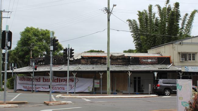 Tram Stop Cafe, Kalinga, was destroyed by fire last week. It’s in the same shopping strip as well-known local restaurant Rhubarb Rhubarb. 