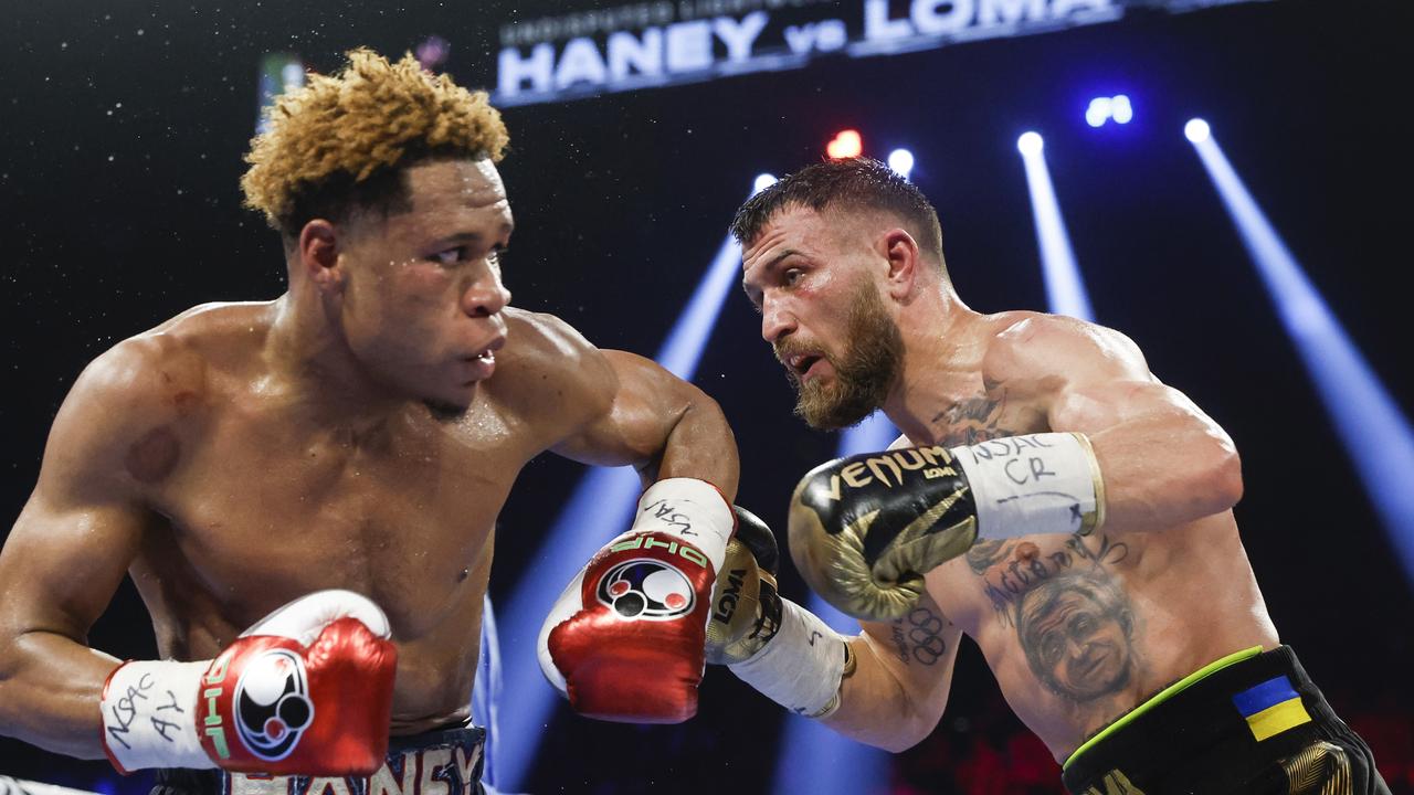 Lomachenko gave Haney a serious run for his money. (Photo by Sarah Stier/Getty Images)