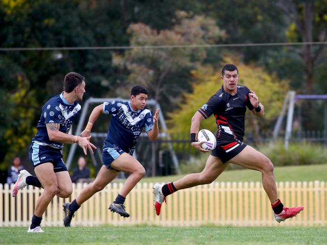 Endeavour's Joshua Finau is a danger for any opposing team. Picture: Toby Zerna