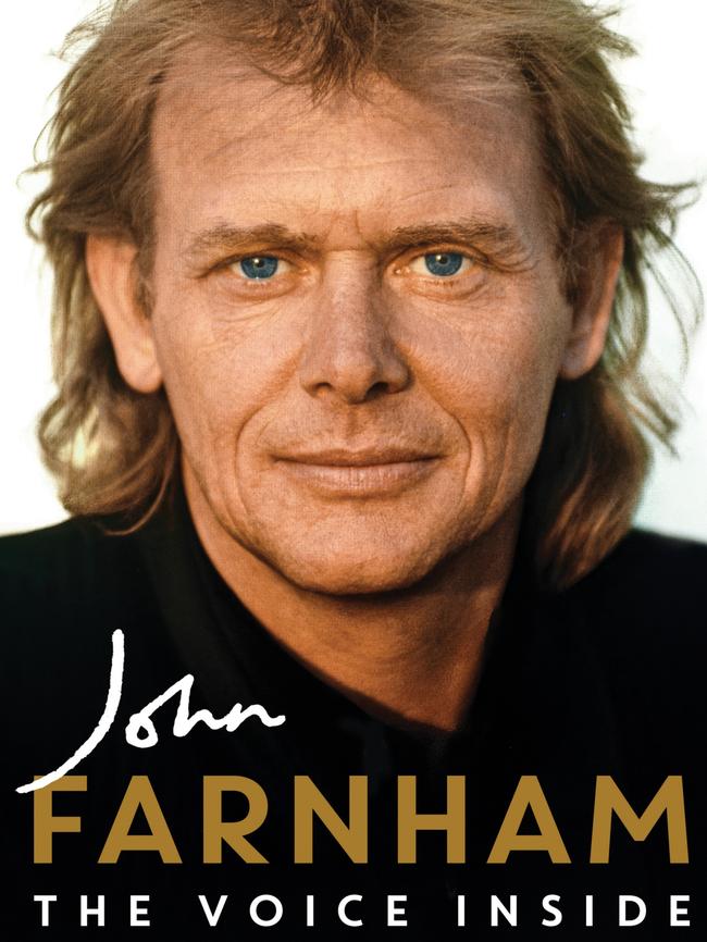 John Farnham’s memoir will be released in October. Picture: Supplied