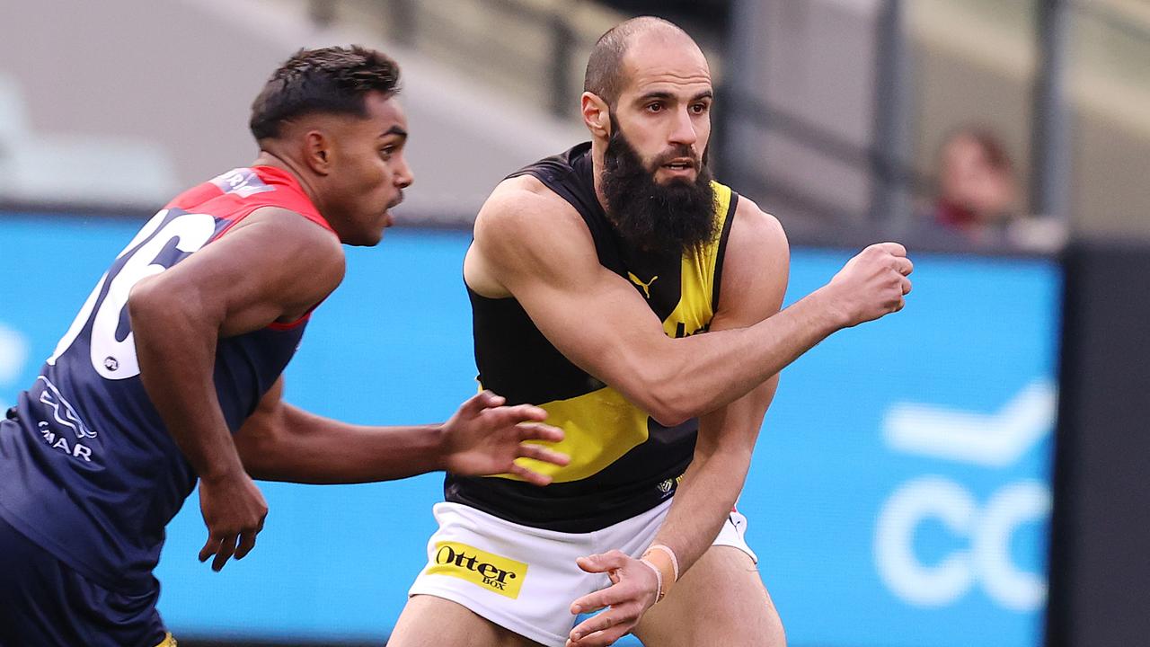 Bachar Houli could return to the Tigers line-up for the Round 12 match against Gold Coast. Picture: Michael Klein