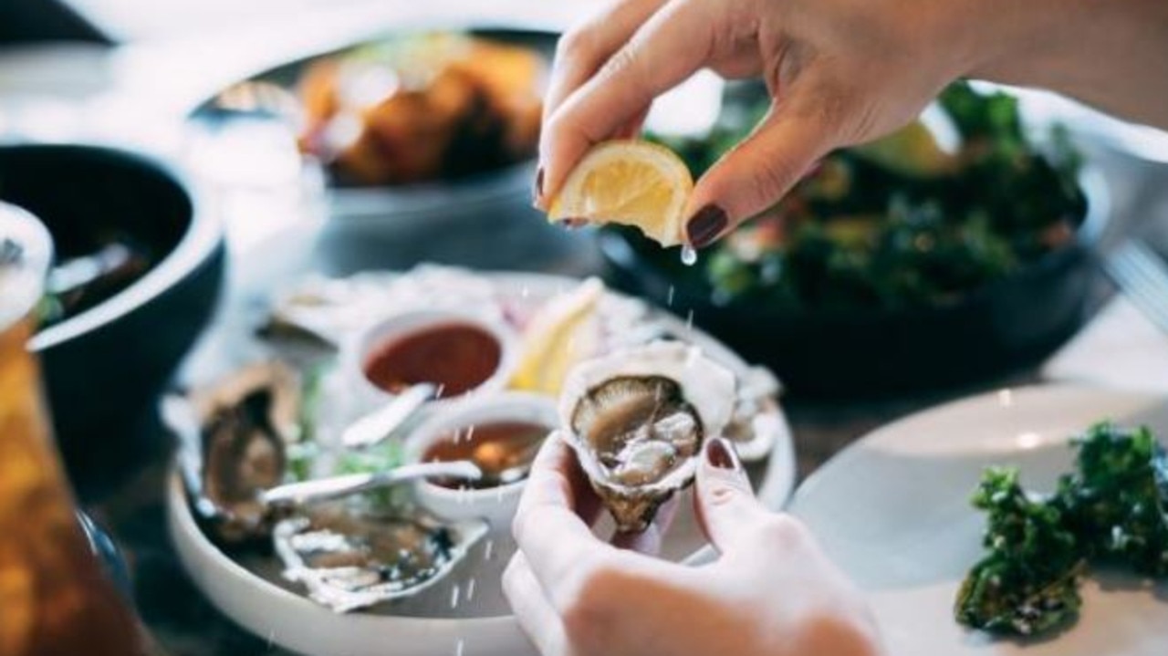 Fresh oysters are a common menu items in Australia … not so much in the US. Picture: Getty Images