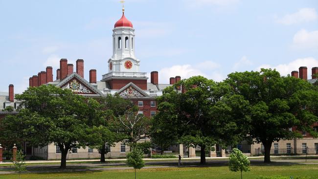 Breaking the stranglehold of American universities such as Harvard is a tough challenge. Picture: AFP.