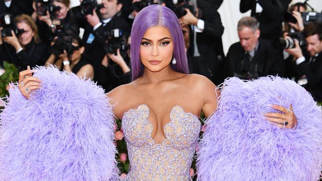 Kylie Jenner sent a cease and desist letter to a Gold Coast mum. (Photo by Dimitrios Kambouris/Getty Images for The Met Museum/Vogue)