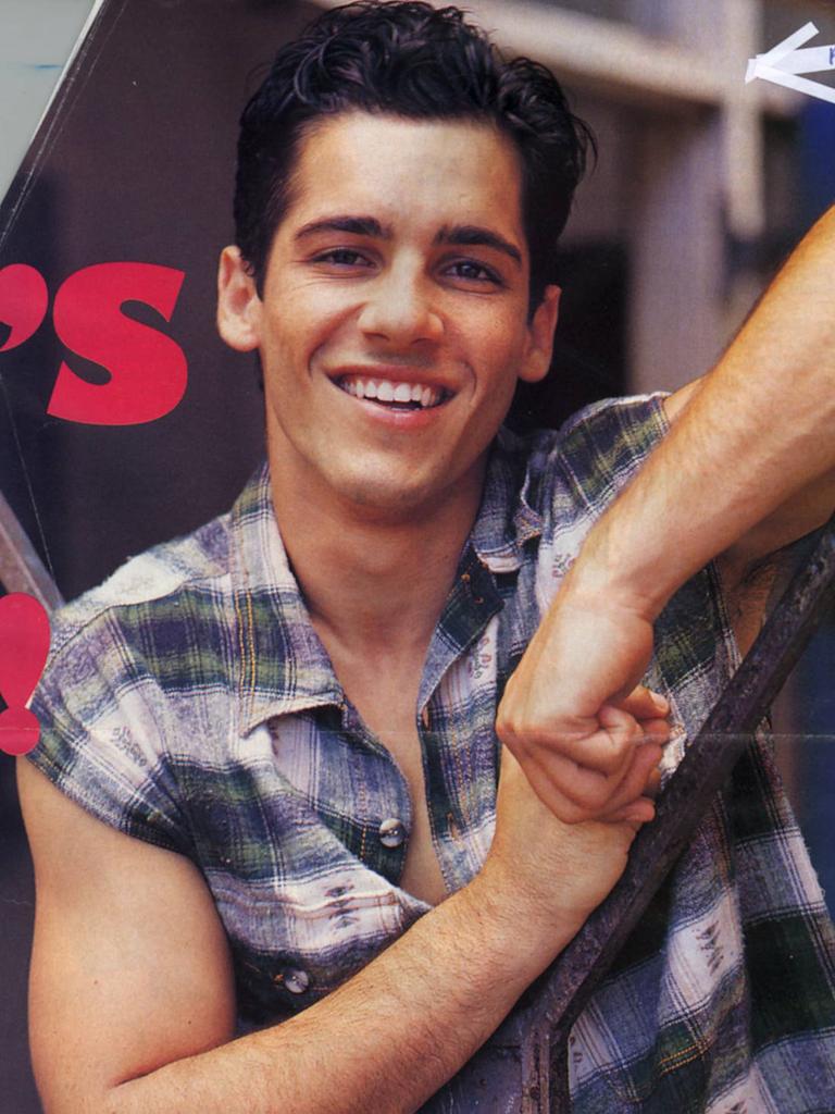 Australian actor Alex Dimitriades 'Heartbreak High' cast member during the 90s. He is not accused of having any direct connection to case or any wrongdoing. Picture: TV Week