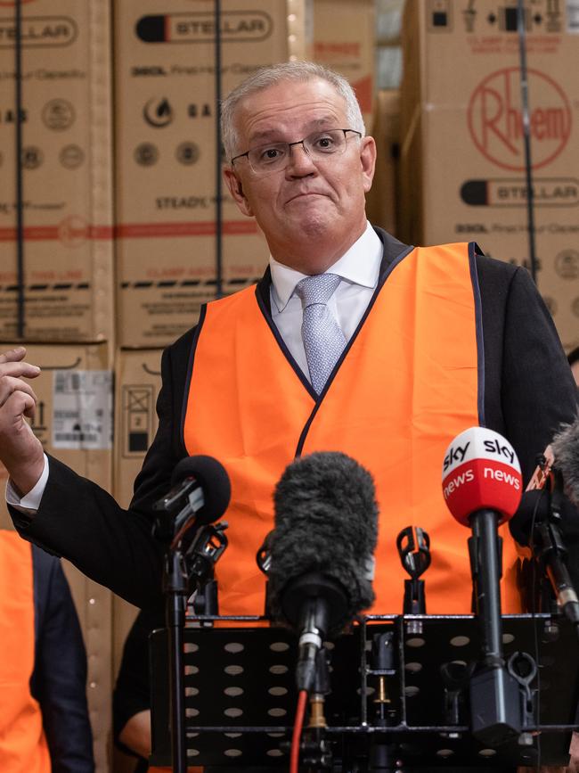 What will houses prices do under another term for Scott Morrison? Picture: Jason Edwards