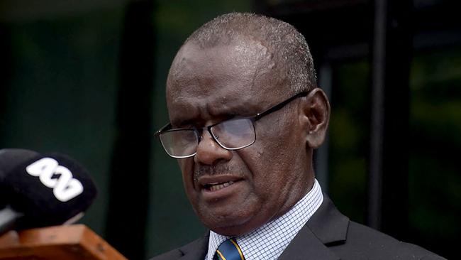 Solomon Islands’ new Prime Minister Jeremiah Manele. Picture: Alarics Fugui