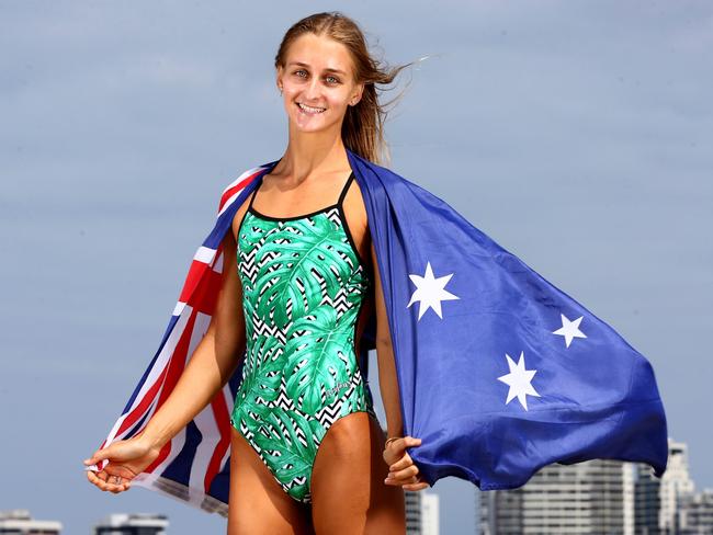 Leiston Pickett is chasing a record third 50m breaststroke gold. Picture: Adam Head