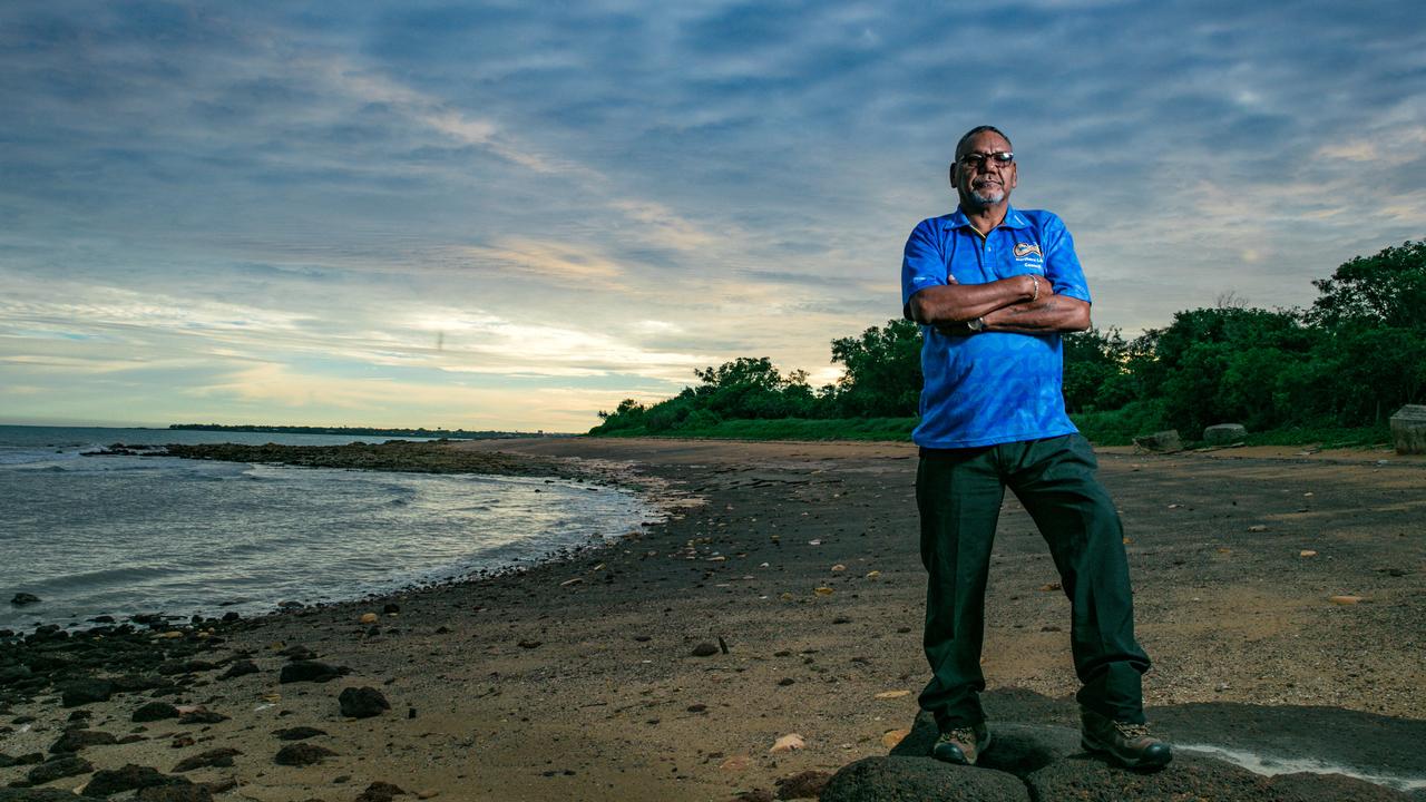 Northern Land Council chairman Samuel Bush-Blanasi. Picture: Glenn Campbell