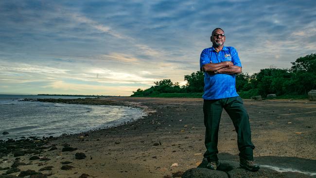 Northern Land Council chairman Samuel Bush-Blanasi. Picture: Glenn Campbell